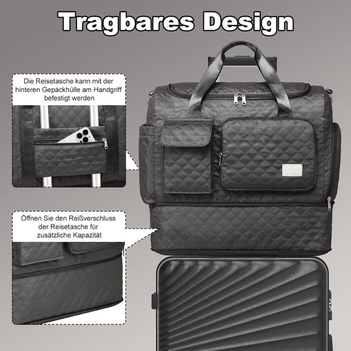 Набір валіз Joyway 6шт: велика, середня, маленька, сумка, косметичка, TSA-замок, зелений/чорний