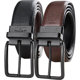 Чоловічий двосторонній ремінь Kenneth Cole REACTION, чорний/коричневий