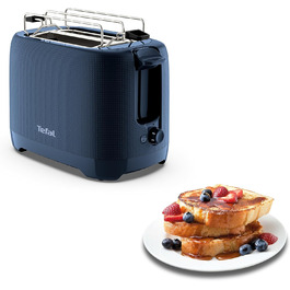 Тостер Tefal TT2M14 Morning, подвійний, синій, 7 режимів, підставка для булочок, широкий слот