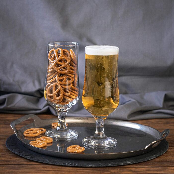 Пивні келихи LAV Nevakar Craft Beer 385 мл - Набір 12 шт.
