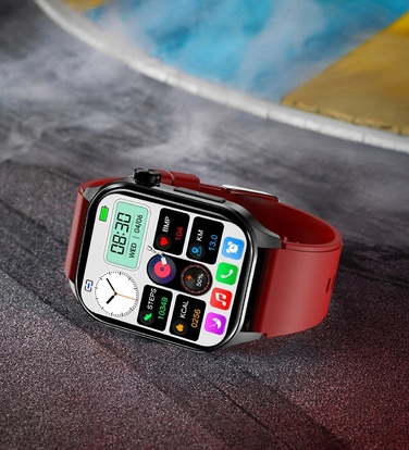 Розумний годинник Lazird EKG0025 чорний