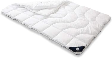 Irisette Micro Thermo 4-Season Duvet, quilted comforter with a soft microfibre cover for all seasons, 155 x 220 cm, Öko Tex certified, produced according to German quality standards. 4-Season duvet 155 x 220 cm