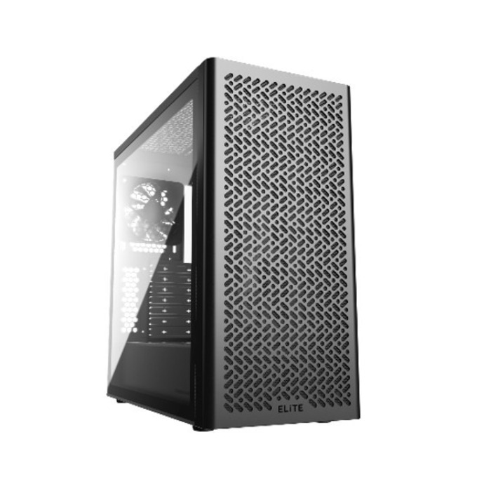 Корпус Cooler Master Elite 502 Lite Midi Tower, чорний