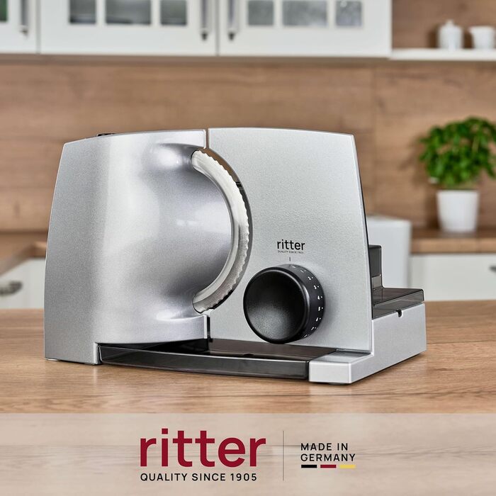 Електричний шматодава Ritter Compact 1 з металу, Made in Germany