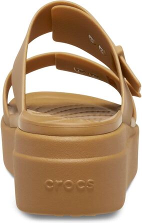 Crocs Brooklyn Buckle Wedge сандалі жіночі Umber 37 EU