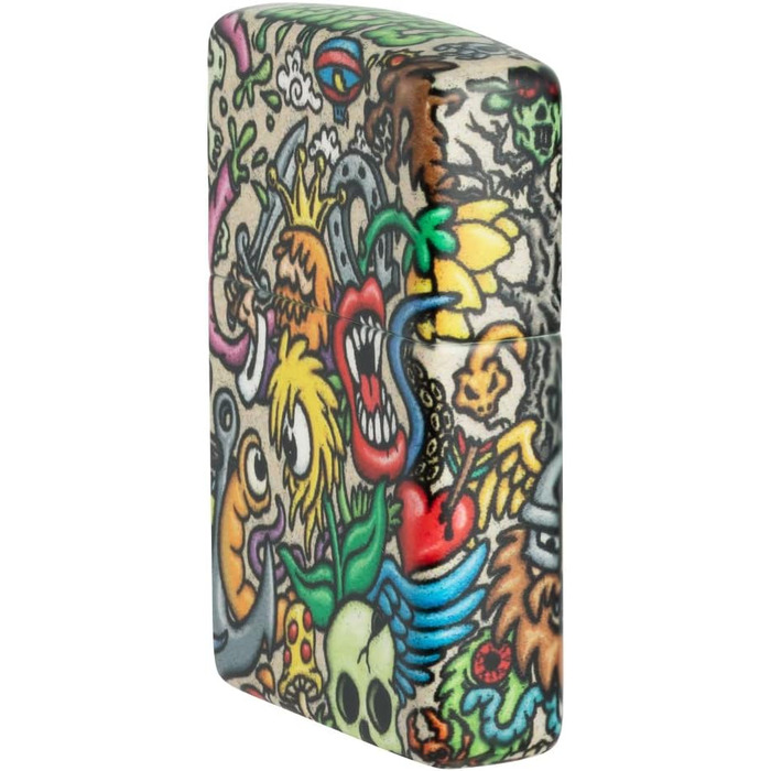 Бензинова запальничка Zippo Crazy Collage 540 Color, кольорова колекційна