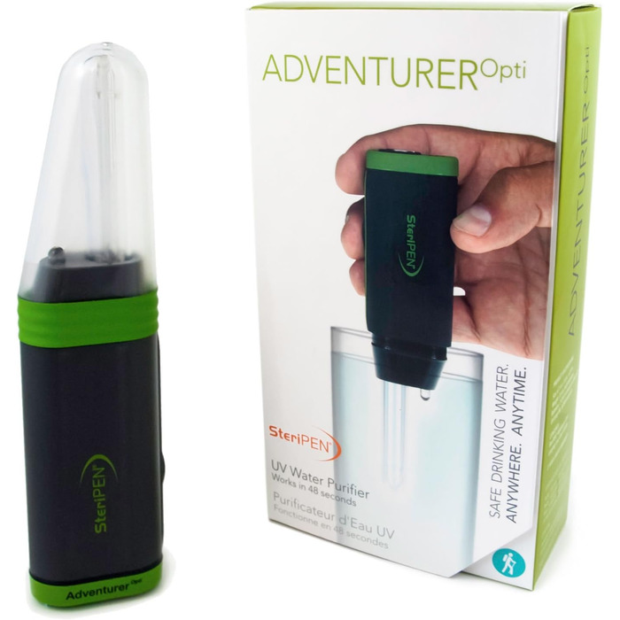 Ультрафіолетовий очищувач води SteriPEN Adventurer Opti чорний/зелений