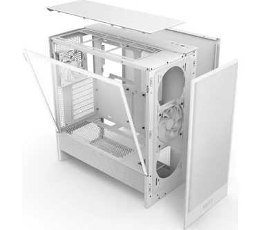 Корпус NZXT H5 Flow Midi Tower, білий