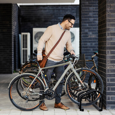 Relaxdays Bike Rack for 5 Bikes