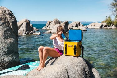 Thurso SURF Soft Cooler 24 Can - М'який Термосумка для Пікніків та Подорожей, 48 годин зберігання холоду, Водонепроникний, для Каякінгу та Паддлбордингу (Апельсин)