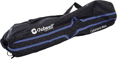 Стілець Outwell Catamarca, поліестер, чорний, класичний