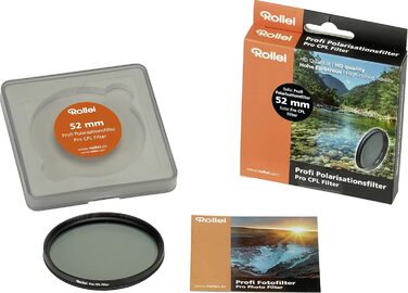 Фільтр поляризаційний Rollei 52mm для об'єктивів
