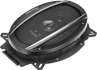 Автомобільна акустика Pioneer TS-A6970F 6x9'', 5-смугові коаксіальні динаміки, комплект з 2-х, потужність 600 Вт, 100 Вт RMS, потужний звук, висока чутливість, монтажна глибина 72 мм, розмір вирізу 153x222 мм, з ґратами