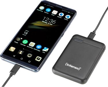 Powerbank Intenso Powerbank XS 5000mAh чорний – зовнішній акумулятор для смартфона, планшета, MP3-плеєра, цифрової камери