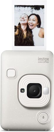 Камера INSTAX Mini LiPlay 2 гібридна цифрова білого кольору (Misty White)