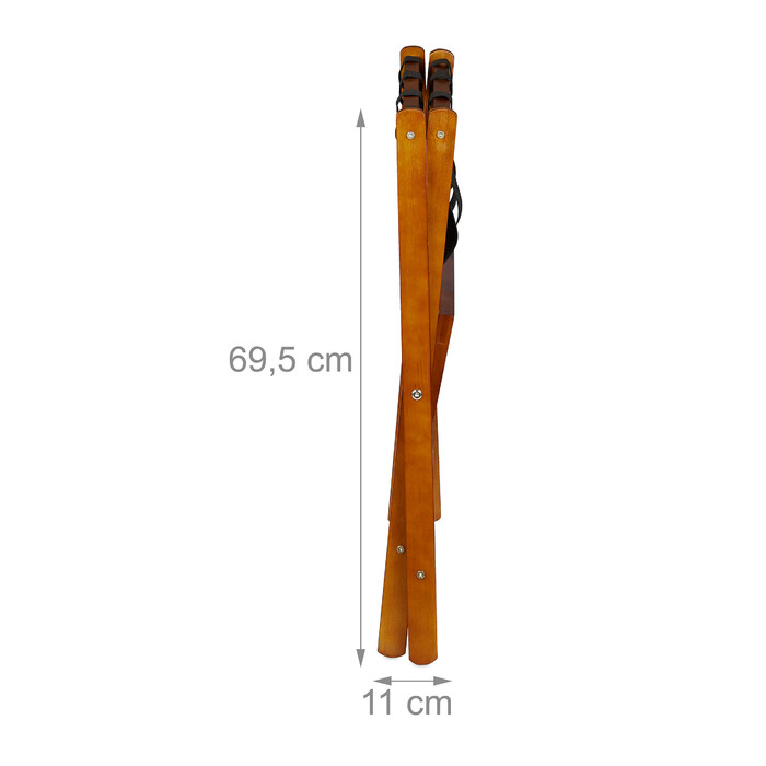 Relaxdays 2-Piece Folding Suit Stand Set