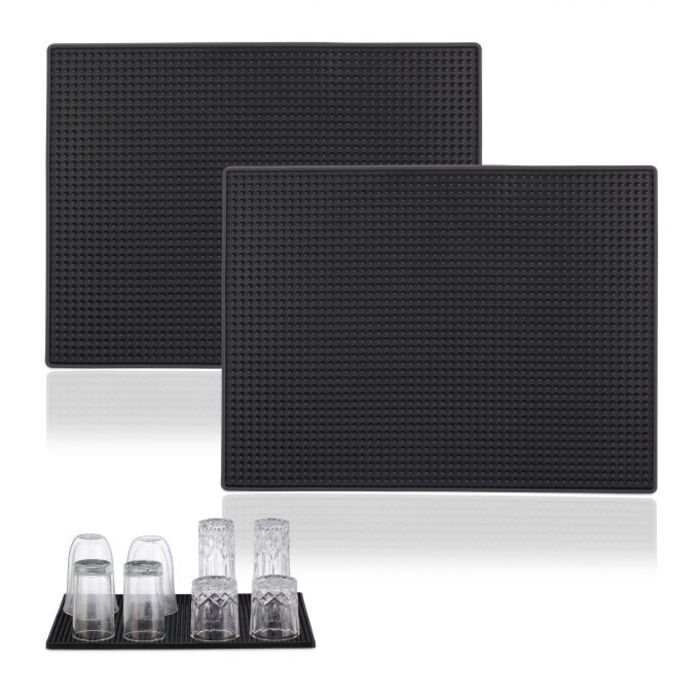 Relaxdays 2-Pack Bar Mats, 40x30 cm