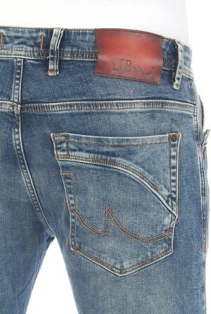 Чоловічі джинси LTB Roden Bootcut Stretch Denim сині (30W/30L, Wash 53359) - Розміри 28-40