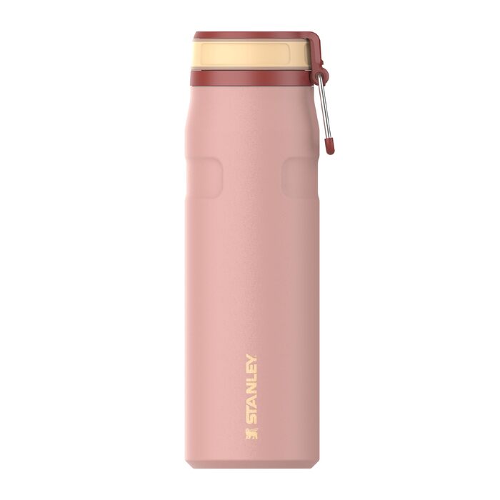 Термопляшка Stanley IceFlow Bottle Twist Flip 0.47L з кришкою-клапаном, герметична, Peach Rose