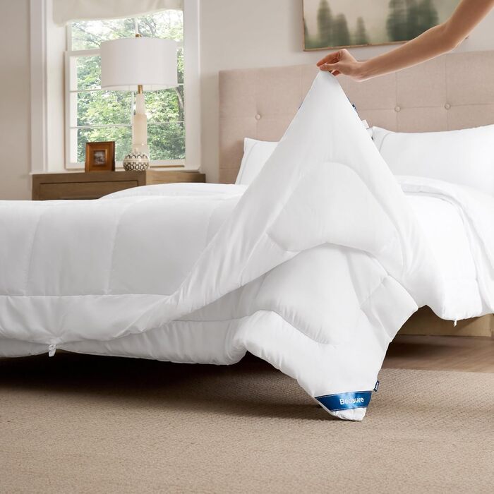 Комплект постільної білизни BEDSURE: ковдра 135x200 (зимова 450gsm, літня 150gsm) для 4 сезонів, 2 шт.