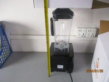 Потужний блендер NUTRI-BLENDER MAX 2000Вт, стаціонарний міксер для смузі, професійний блендер, 2 л Tritan, BPA Free, 9 швидкостей, цифровий таймер, книга рецептів