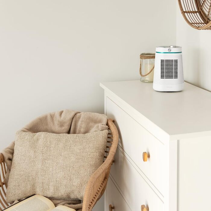 Обігрівач Cecotec ReadyWarm 1550 Max Ceramic Rotate - керамічний, 1500 Вт, білий, з обертанням, термостатом та 3 режимами