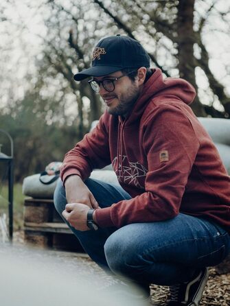 Чоловіча толстовка FORSBERG Pettarson з ведмежим логотипом | Скандинавський стиль | Коллекція на всі сезони | Для відпочинку, роботи, активного відпочинку | Жовтий