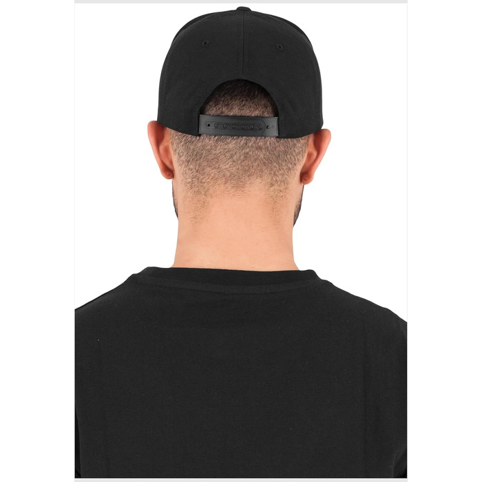 Кепка Flexfit Classic 5 Panel Snapback, унісекс, чорний колір
