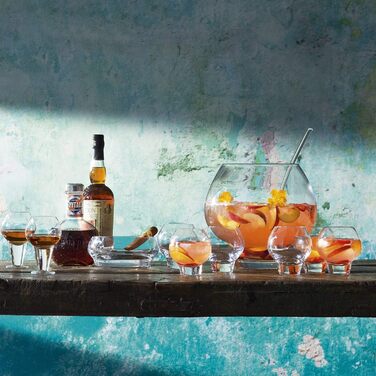 LSA G1570-00-301 Rum Bowl Set, glass, Transparent