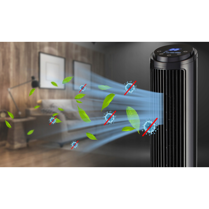 Колонний вентилятор Electo AirVibe PRO, чорний