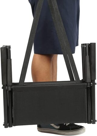 Східці для собак великих та маленьких порід, рампи для собак у машину, складані рампи для собак, неслизькі, до 80 кг, чорний