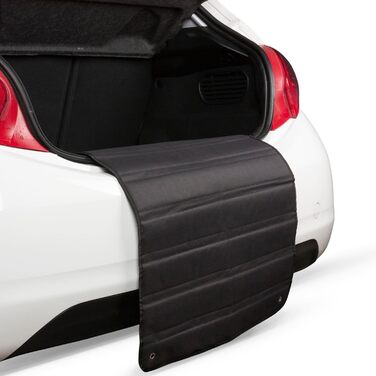 Захист вантажного простору Walser, універсальний захист бампера для собак, захист багажника для собак, килимок для багажника, захист країв багажника, килимок для захисту бампера для собак 80x64 см чорний