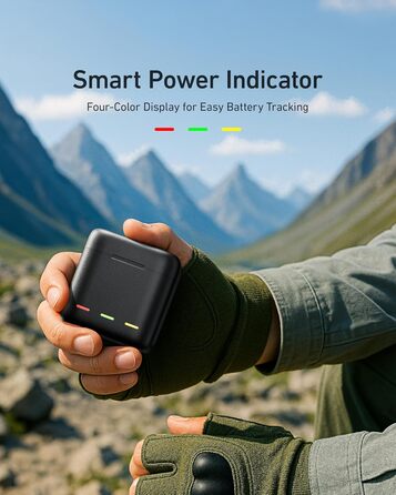 Акумулятори TELESIN 2 шт. з зарядним пристроєм для GoPro Hero 13 Black, сумісні з оригінальними акумуляторами, тризарядний USB-чохол з Type-C кабелем, акумуляторна сумка для Go Pro 13 Black