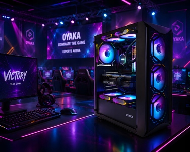 Корпус OYAKA FT-G2-1 Midi Tower, чорний