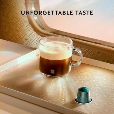 Кавомашина Nespresso Krups Inissia XN1001, білий колір, компактна, з регулюванням об'єму кави, автоматичний викид капсул, об'єм резервуару 0.7 л