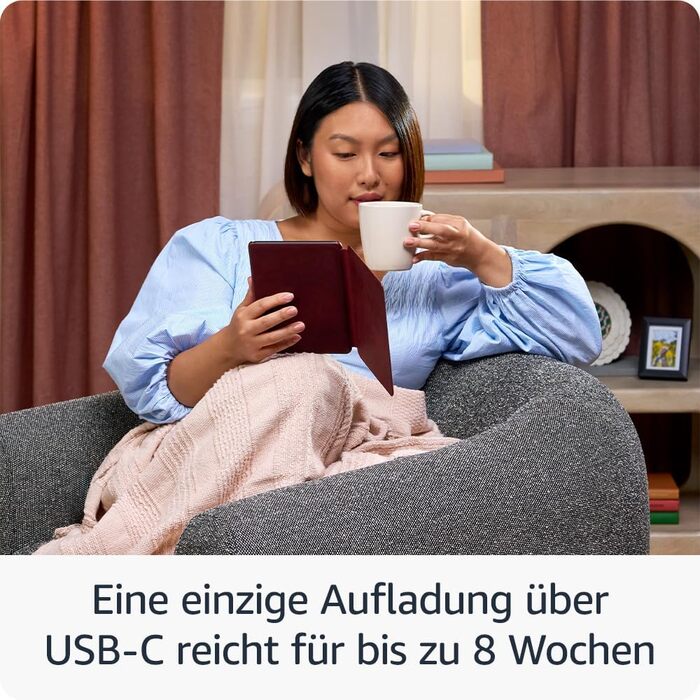 Amazon Kindle Colorsoft (останнє покоління) – з кольоровим дисплеєм та регульованим підсвічуванням – 16 GB без Kindle Unlimited