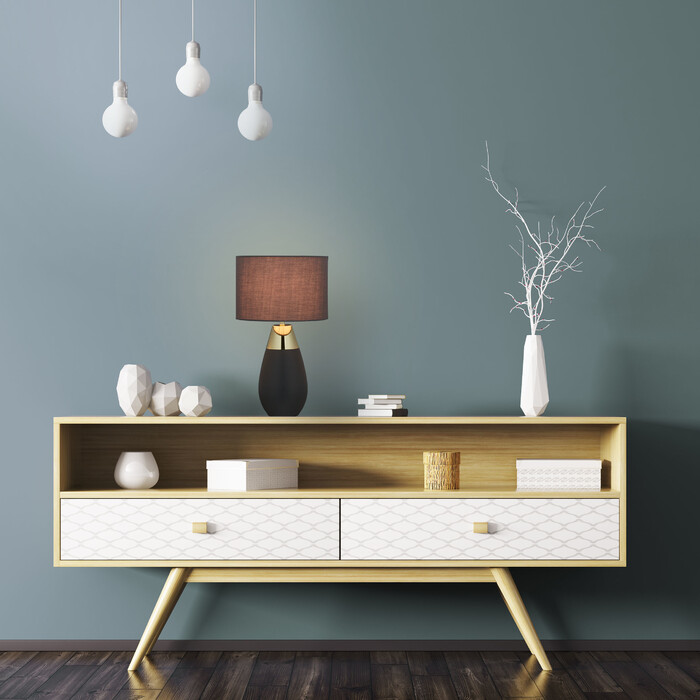 Приліжковий світильник Relaxdays Touch oval XL