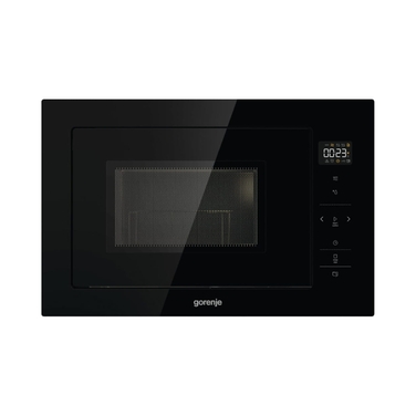 Мікрохвильова піч Gorenje BM251SG2BG, чорне скло, 900 Вт, 25 л, гриль 1000 Вт