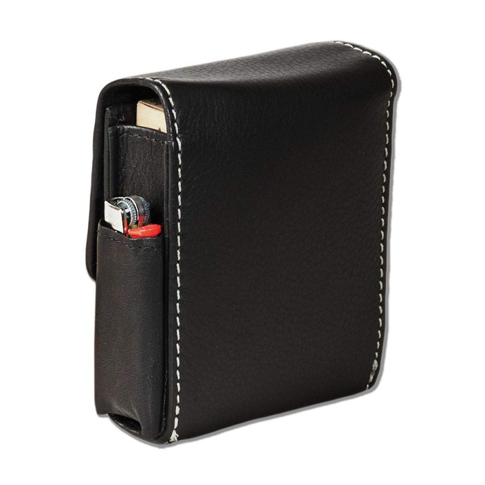 Шкіряний чохол для сигарет 786 Online Shop 331C, стильний тютюновий аксесуар