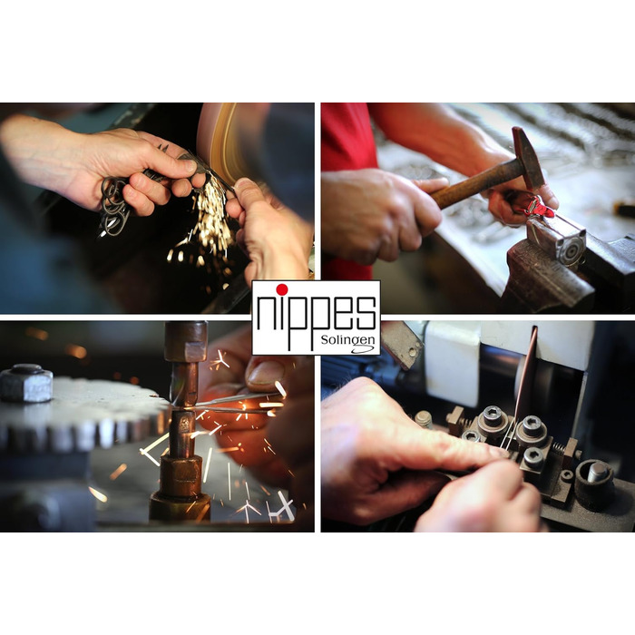 Набір для манікюру та педикюру Nippes Solingen Premium Line (7 предметів) у шкіряному чохлі, нержавіюча сталь, виготовлено в Німеччині
