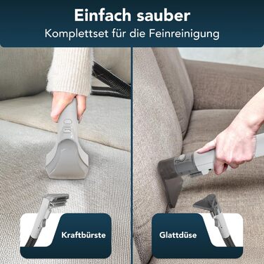 Портативний мийник для м'яких меблів та килимів – мийний пилосос для килимів, м'яких меблів, автосидінь та диванів