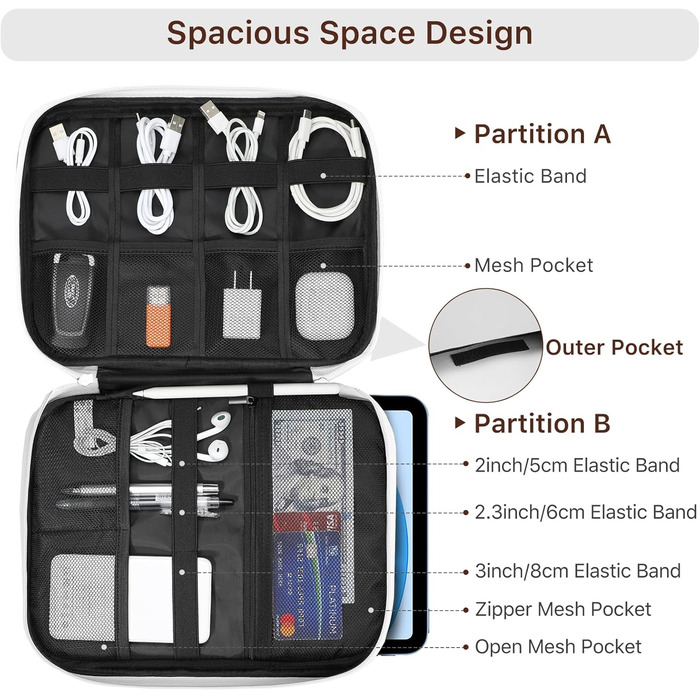Органайзер Dadanism для гаджетів: кишеня для планшетів 9-11