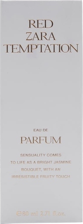 Парфумована вода ZARA Red Temptation, 80 мл (жасмин, шафран)