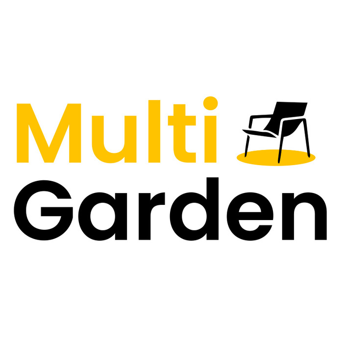 Комплект садових меблів із техноротанга MultiGarden, чорний, 4 предмети