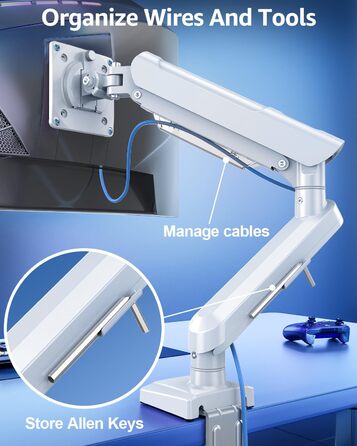 Кріплення для монітора ELIVED EV6011W: регульована підставка для моніторів 13-32