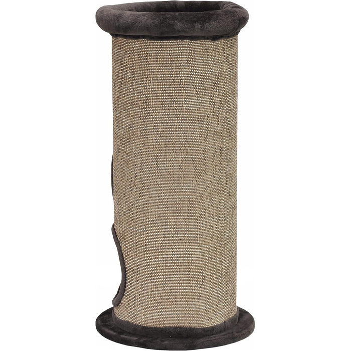 Котячий будиночок-стійка Nanook для великих котів XXL, ігровий комплекс з туалетом, 105 см (коричневий)