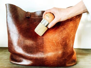 Skidmore's Original Leather Cream | 100% Natural, non-toxic, water-repellent formula is a conditioning and cleaning balm | 6 ounces