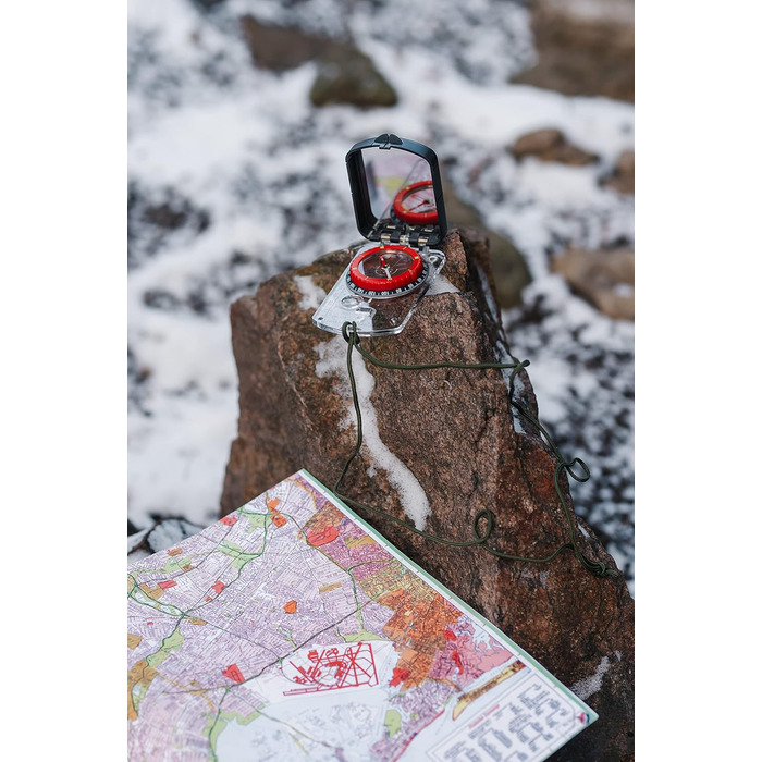 Sight Compass Adjustable Declination – Pathfinder Compass Survival Camping | Base Plate Compass Kids Navigation | Orienteering Compass Hiking Map Reading Military Compass Backpacking