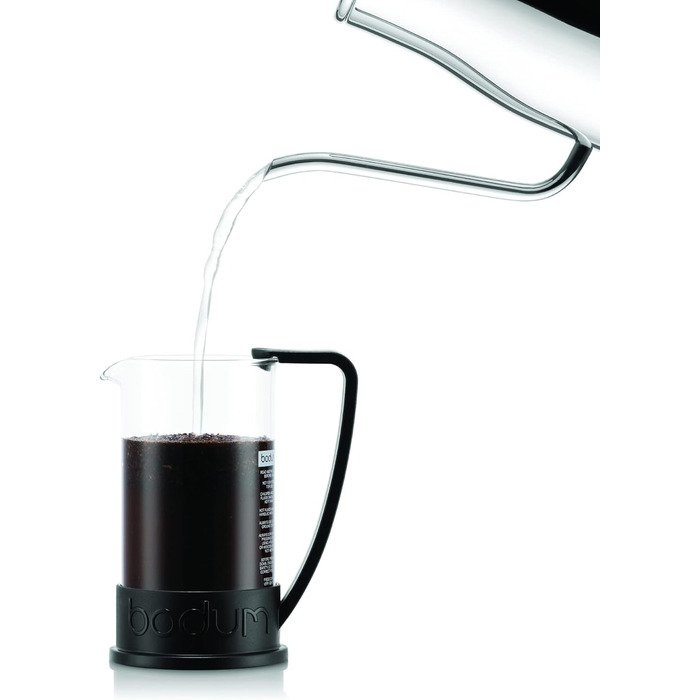 Френч-прес BODUM JAVA, 8 чашок, 1.0 л, чорний, з термостійкого пластику