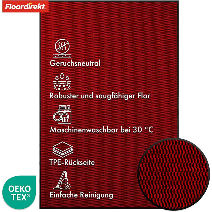 Килимок для дому Sky Novo Premium, 120x180 см, для входу, антиковзаючі, миючі, для внутрішнього та зовнішнього використання